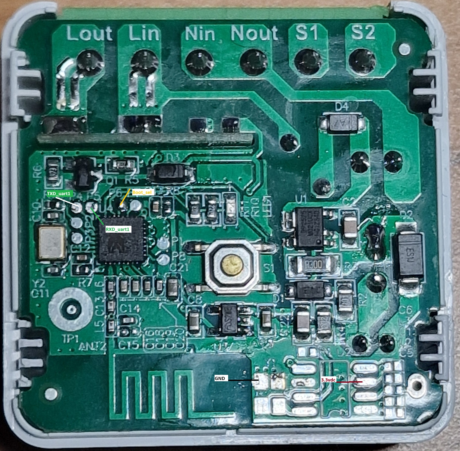 Uart Pinout